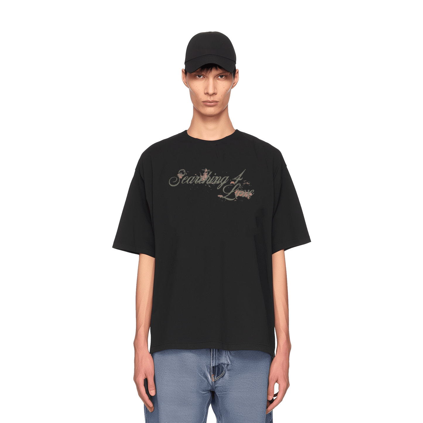 SEARCHING 4 LOVE TEE - BLACK - dept88